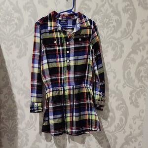 Ralph Lauren Multicolor Plaid Dress